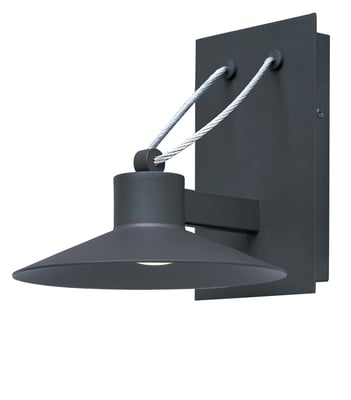 Maxim Lighting Civic Outdoor Wall Sconce in Architectural Bronze, featuring durable steel and glass for stylish outdoor illumination.