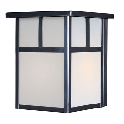 Maxim Lighting Coldwater Outdoor Wall Light in Black Aluminum, perfect for enhancing outdoor spaces with style and durability.