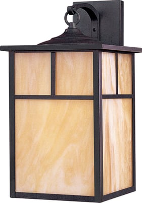 Maxim Lighting Coldwater Outdoor Wall Sconce in Burnished Aluminum, perfect for enhancing outdoor spaces with elegant style.