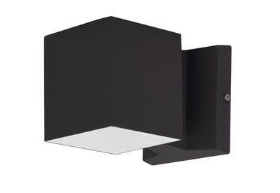 Maxim Lighting Lightray LED Square Outdoor Wall Light in Architectural Bronze finish, featuring a sleek, modern aluminum design for outdoor illumination.
