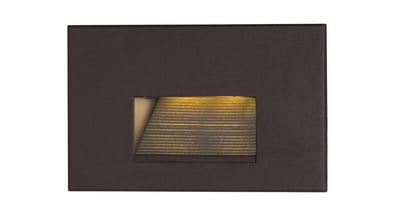Maxim Lighting Path LED Step Light in a bronze finish, featuring a sleek aluminum design for outdoor pathway illumination.