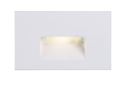 Image of Maxim Lighting's Path LED Step Light in a sleek aluminum finish, designed for illuminating steps with a modern and energy-efficient touch.