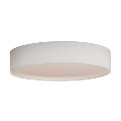 Maxim Lighting Prime LED Flush Mount with Steel frame, Oatmeal OM finish, and Acrylic diffuser, featuring a sleek, modern design.