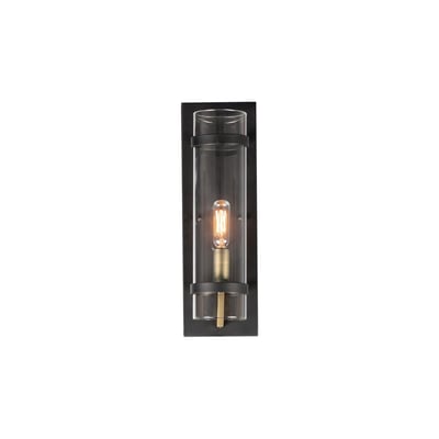 Capitol Wall Sconce by Maxim Lighting features a sleek design with a brushed nickel finish, showcasing a modern touch for any interior space.