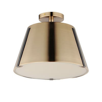 Maxim Lighting Carlo LED Semi-Flush Mount with a sleek finish, featuring a modern design and energy-efficient LED illumination.