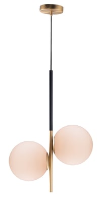 Maxim Lighting Vesper Double Pendant with a sleek, modern design featuring two elegant lights and a polished finish, perfect for contemporary spaces.