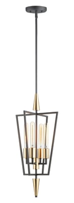 Maxim Lighting Wings 4-Light Pendant with a sleek metal finish, featuring four elegant lights and modern design elements, perfect for contemporary spaces.