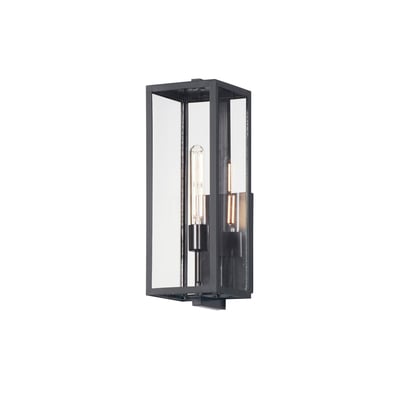 Maxim Lighting Catalina Outdoor Uplight Wall Sconce in Dark Bronze, featuring durable aluminum and glass for elegant outdoor illumination.