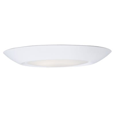 Maxim Lighting Diverse Flush Mount featuring a sleek design with a white aluminum frame and acrylic diffuser for modern illumination.