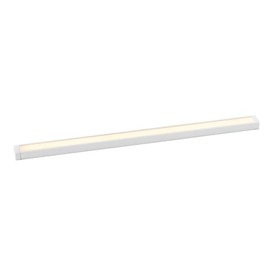 Maxim Lighting CounterMax Slim Stick Tunable White Under Cabinet Light in White Aluminum for modern home illumination.