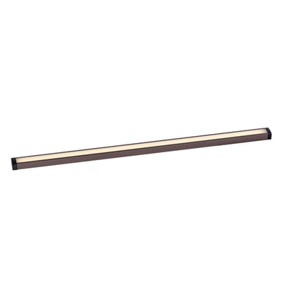 Maxim Lighting CounterMax Slim Stick Tunable White Under Cabinet Light in Bronze, made of durable aluminum for stylish illumination.