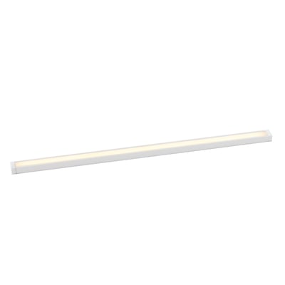 Maxim Lighting CounterMax Slim Stick Tunable White Under Cabinet Light in White Aluminum for stylish home illumination.