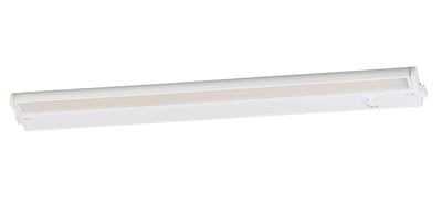 Maxim Lighting CounterMax Tunable White Under Cabinet Light in White, made of durable Aluminum for stylish illumination.