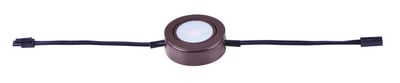 Maxim Lighting CounterMax Puck Light in Anodized Bronze Aluminum, perfect for modern home lighting solutions.