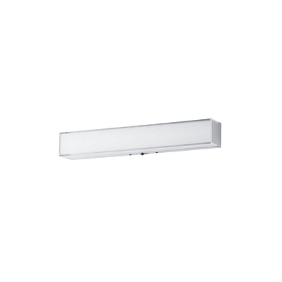 Maxim Lighting Edge Bathroom Vanity Light in Polished Chrome with PMMA Acrylic and Aluminum finish."