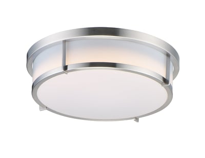 Maxim Lighting Rogue Ceiling Light Fixture with a sleek Satin Nickel finish, featuring a modern design with Acrylic and Steel elements.
