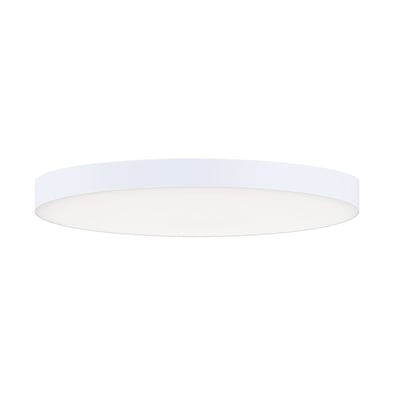 Maxim Lighting Trim Flush Mount Ceiling Light, featuring a sleek design with a white polycarbonate shade and steel accents, perfect for modern interiors.