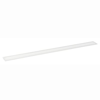 Maxim Lighting Wafer Linear Ceiling Light in White finish, featuring a sleek aluminum and polycarbonate design for modern illumination.