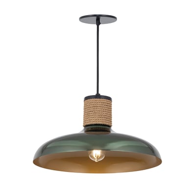 Maxim Lighting Bingham Pendant in June Bug finish, crafted from durable steel, perfect for modern home decor.