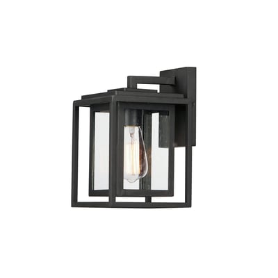 Maxim Lighting Cabana VX Outdoor Sconce in Black, made of durable EPMM, perfect for enhancing outdoor spaces.