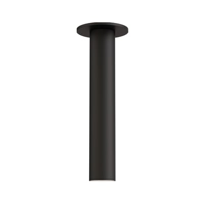 Maxim Lighting Calibro Outdoor Flush Mount in Architectural Bronze, featuring durable aluminum and glass for elegant outdoor illumination.