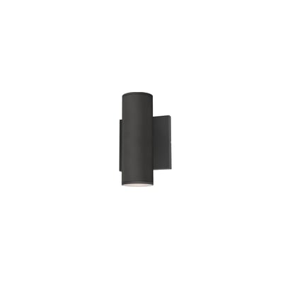 Maxim Lighting Calibro Outdoor Wall Sconce in Architectural Bronze, featuring durable aluminum and glass design for outdoor elegance.