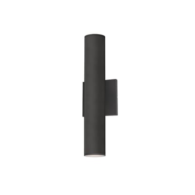 Maxim Lighting Calibro Outdoor Wall Sconce in Architectural Bronze, featuring durable aluminum and glass design for outdoor elegance.