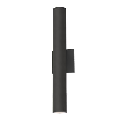 Maxim Lighting Calibro Outdoor Wall Sconce in Architectural Bronze, featuring durable aluminum and glass design.