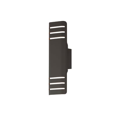 Maxim Lighting Lightray Outdoor Wall Sconce in Architectural Bronze finish, featuring a sleek Aluminum design, mounted on an exterior wall.