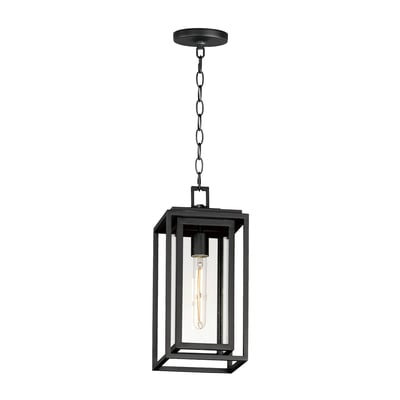 Maxim Lighting Cabana VX Outdoor Hanging Pendant in Black EPMM, perfect for stylish outdoor illumination.