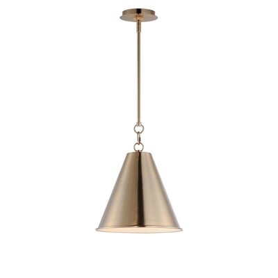 Maxim Lighting Veritas Pendant in Heritage finish, featuring a Steel frame with intricate detailing and a sleek, modern design.