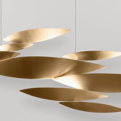 I lucci argentati linear chandelier - Thumbnail 4