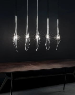 CALLE 5 Linear Multi Light Pendant - Thumbnail 4