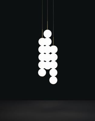 Abacus 3-Light Multi-Light Pendant - Thumbnail 3