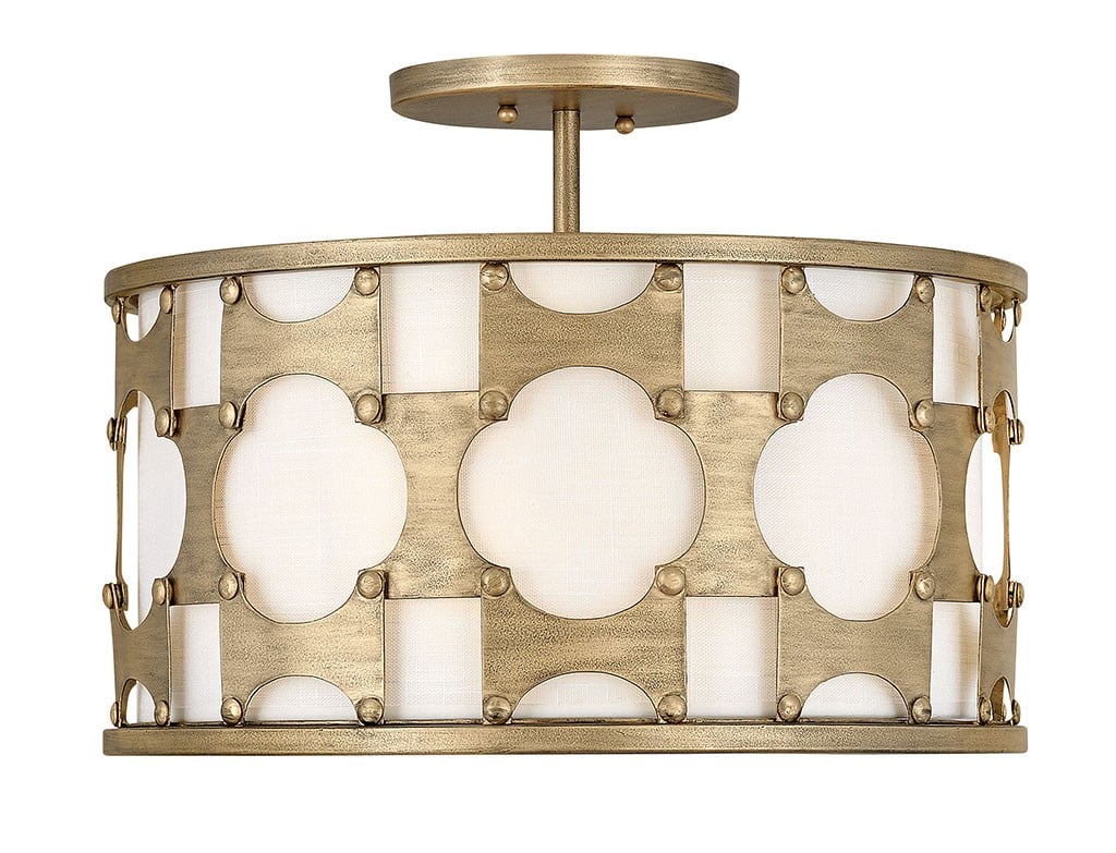 Hinkley Lighting Carter Semi Flush Ceiling Light Lightopia