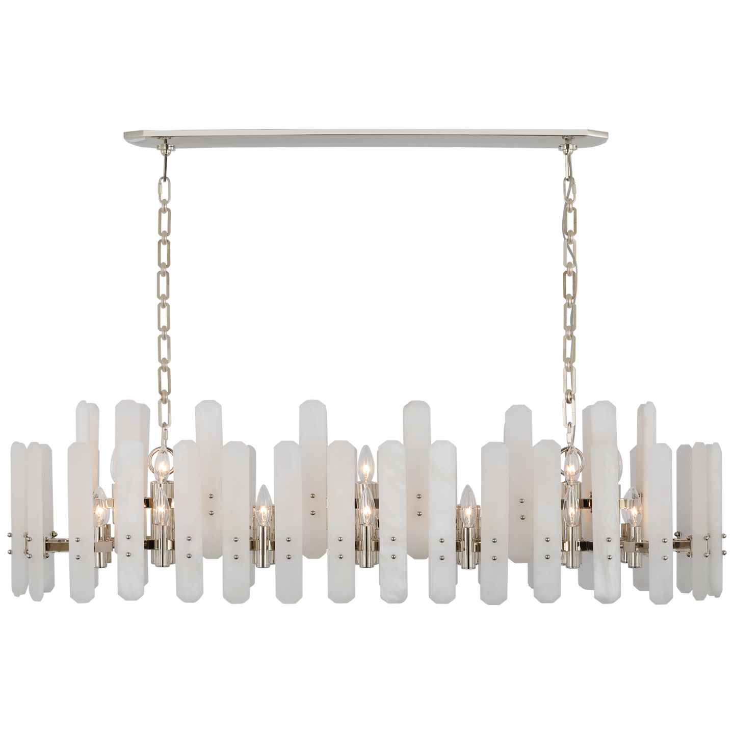 Visual Comfort Signature Bonnington Linear Chandelier Lightopia