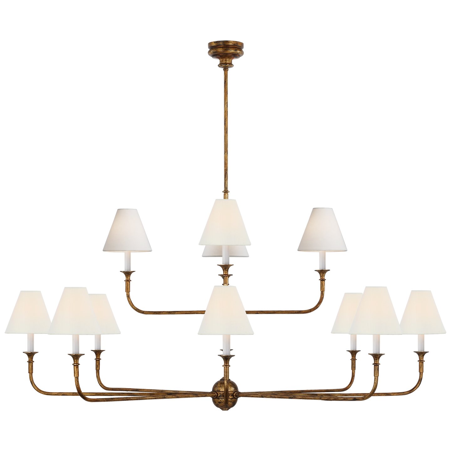 Visual Comfort Signature Piaf TwoTier Chandelier Lightopia