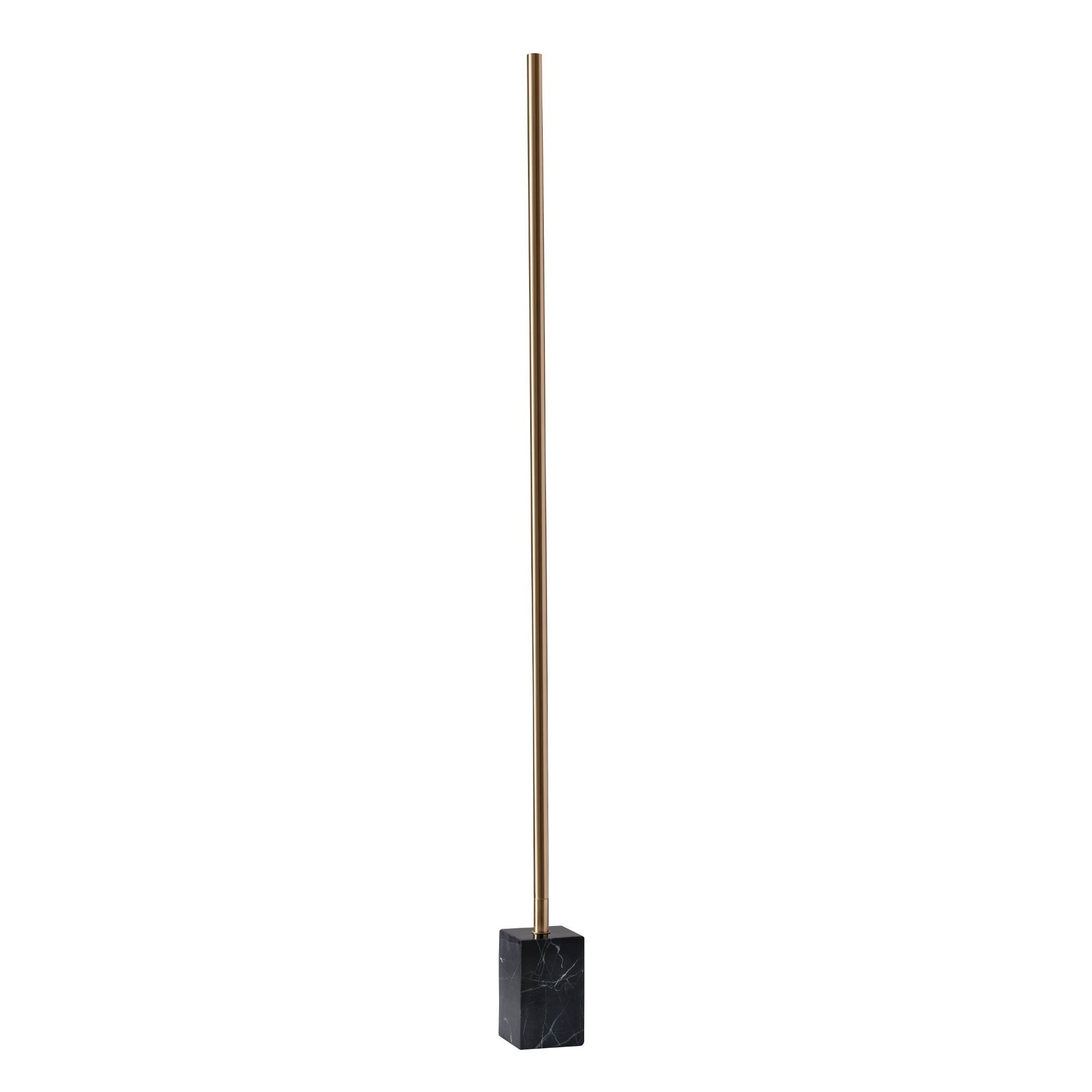 Felix LED Floor Lamp Antique Brass