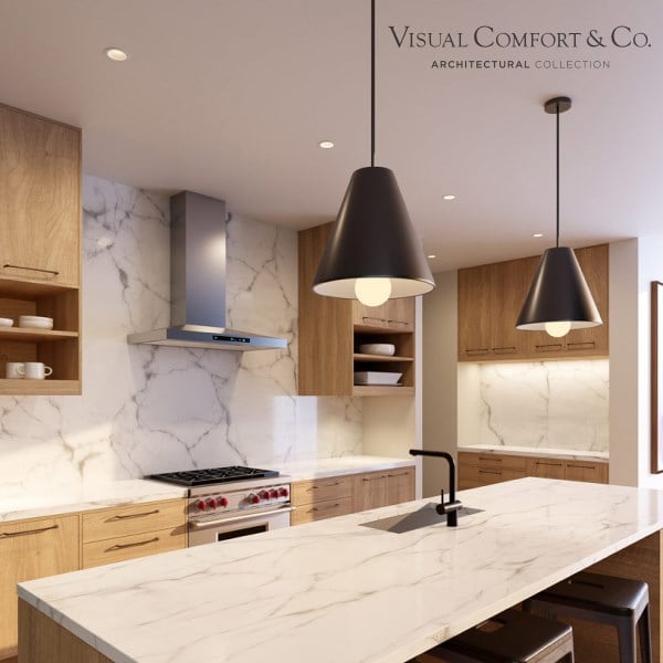 Visual Comfort Architectural Entra Niche 2" RD Adj. Downlight Housing